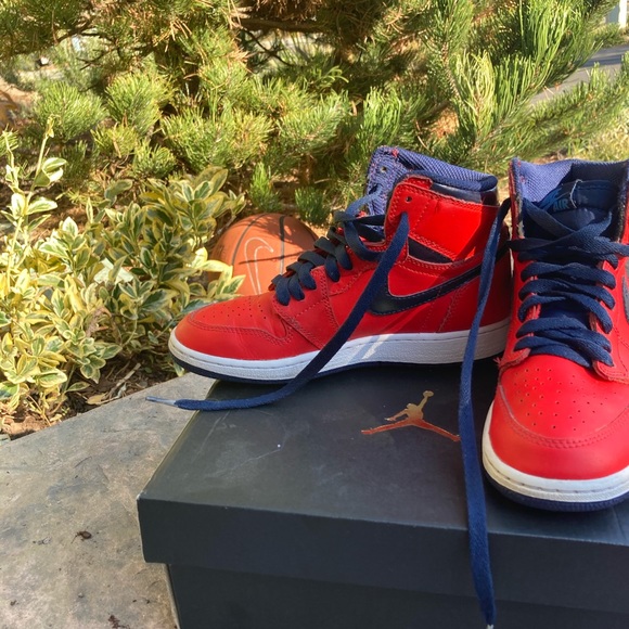 Red Letterman air Jordan’s - Picture 2 of 4